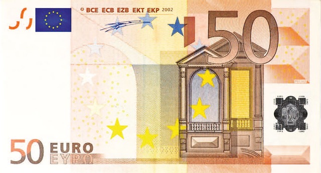 eurová bankovka